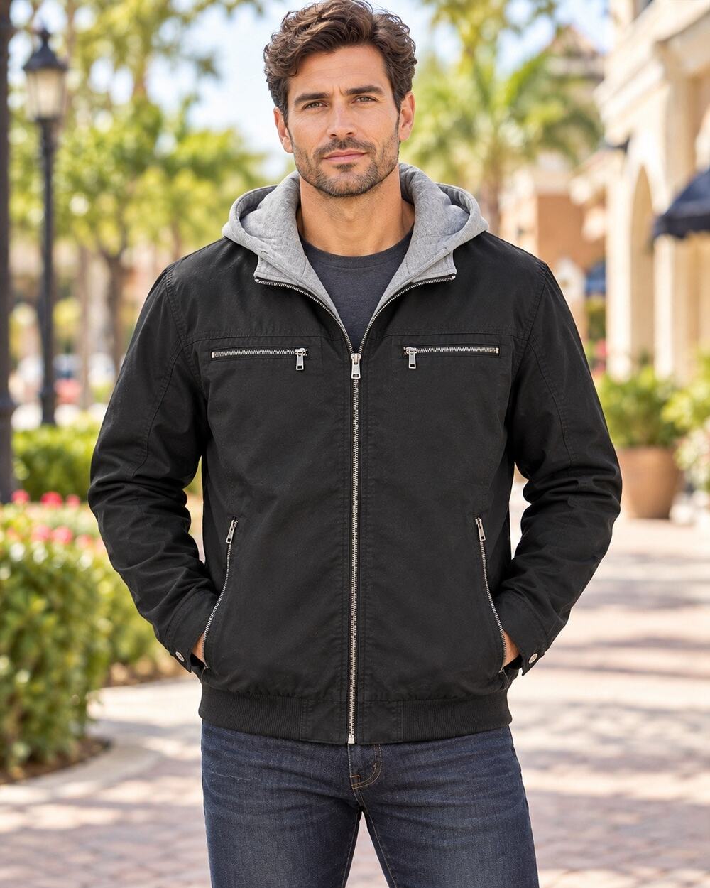 Wantdo Men’s Cotton Hooded Jacket XXL NWT